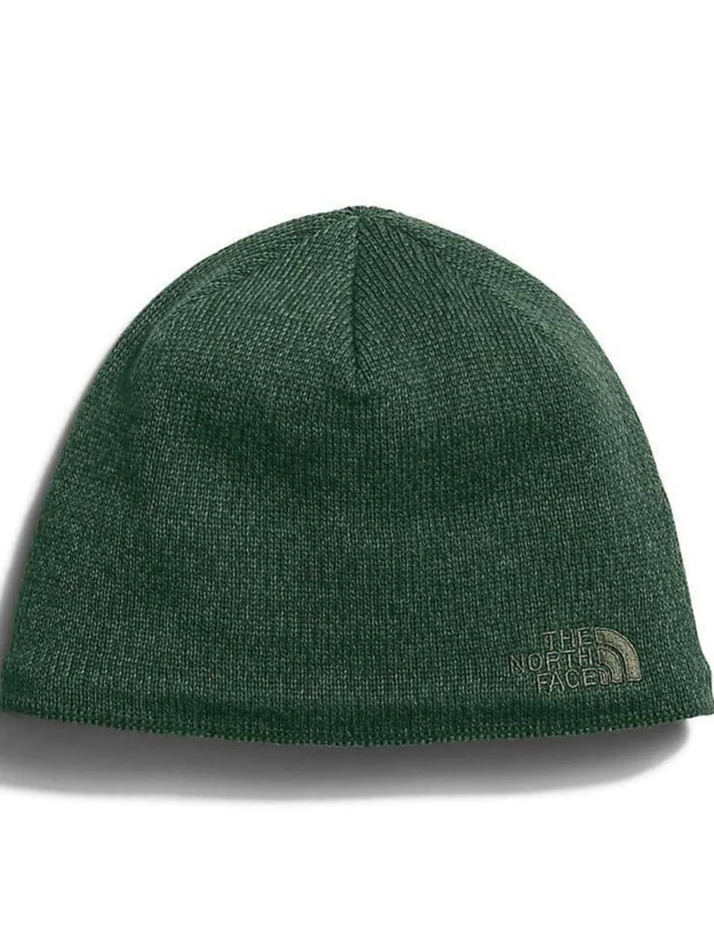 The North Face Green Knit Beanie Cap Hat Warm Cozy Cabincore Gorpcore Like New